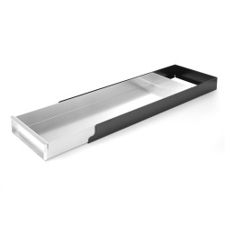 Skarda konditerinėn aliuminė, uždaroma 580x200x(H)50mm
