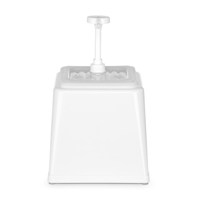 Dozatorius padažams su pompa 2,5l baltas