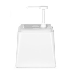 Dozatorius padažams su pompa 2,5l baltas