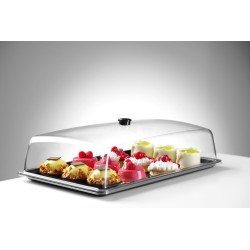 Padėklas su dangčiu stačiakampis 535x335x165mm