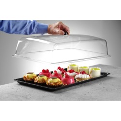 Padėklas su dangčiu stačiakampis 535x335x165mm