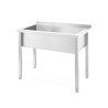 Stalas n.pl. su plovimo vonia 1000x600x850 mm