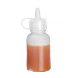 Mini padažų dozatorius – 4 vnt. rinkinys., HENDI, 0,03L, Permatomas, ⌀30x(H)85mm