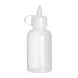 Mini padažų dozatorius – 4 vnt. rinkinys., HENDI, 0,05L, Permatomas, ⌀35x(H)100mm