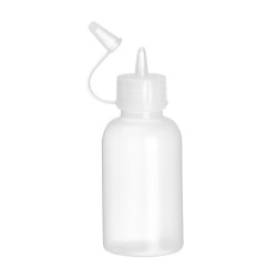 Mini padažų dozatorius – 4 vnt. rinkinys., HENDI, 0,05L, Permatomas, ⌀35x(H)100mm