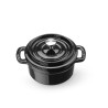 Emaliuotas ketaus puodas, HENDI, 0,27L, Juodas, 130x100x(H)48mm