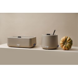 Sriubos puodas UNIQ, HENDI, designed by Robert Bronwasser, 8L, Smėlio spalvos, 230V/500W, ⌀365x(H)325mm