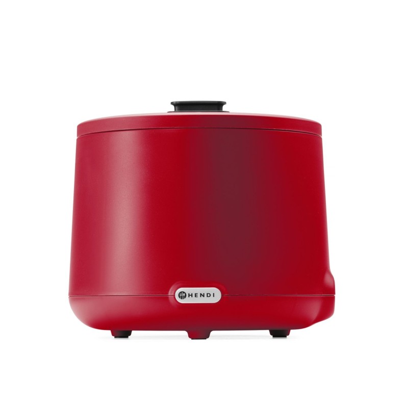 Sriubos puodas UNIQ, HENDI, designed by Robert Bronwasser, 8L, Raudona, 230V/500W, ⌀365x(H)325mm