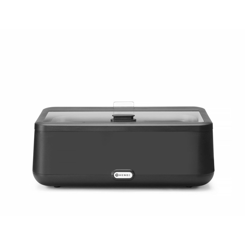 Kaitinimo indas UNIQ, HENDI, designed by Robert Bronwasser, GN 1/1, Juodas, 230V/700W, 607x402x(H)245mm