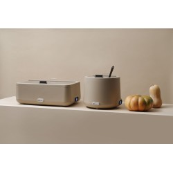 Kaitinimo indas UNIQ, HENDI, designed by Robert Bronwasser, GN 1/1, Smėlio spalvos, 230V/700W, 607x402x(H)245mm