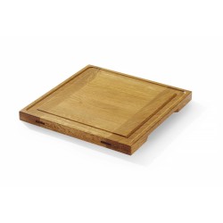 Ąžuolinis serviravimo padėklas, HENDI, 270x270x(H)20mm