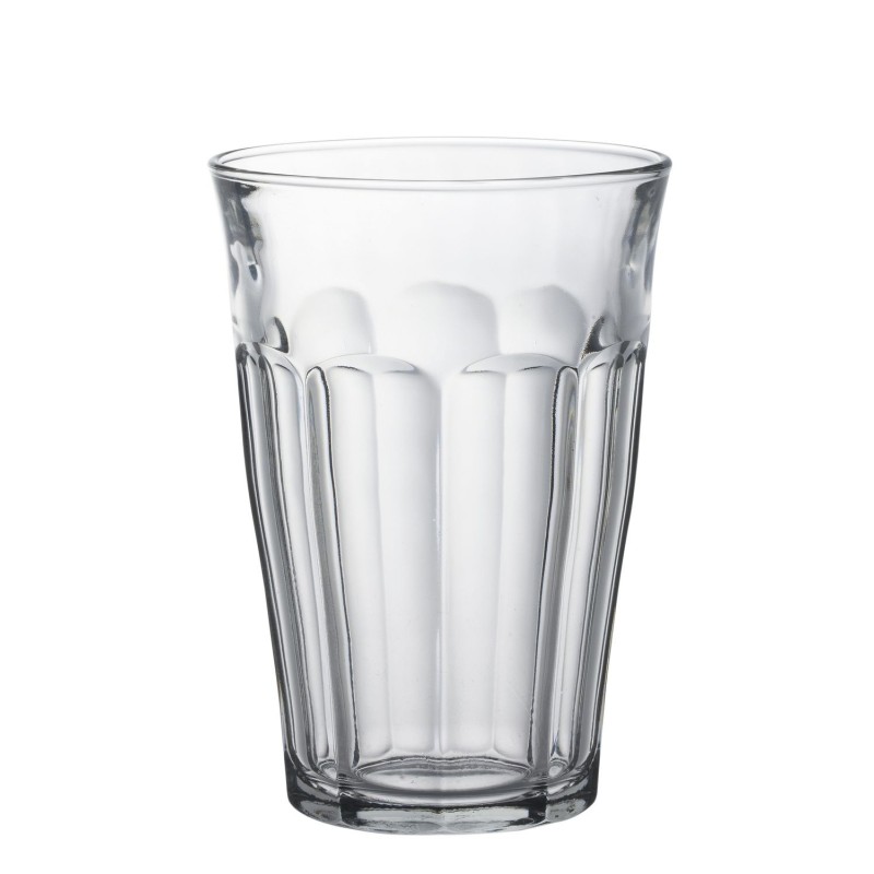 Aukšta stiklinė PICARDIE, Duralex, 0,36L, Permatomas, 6 vnt., ⌀94x(H)88mm