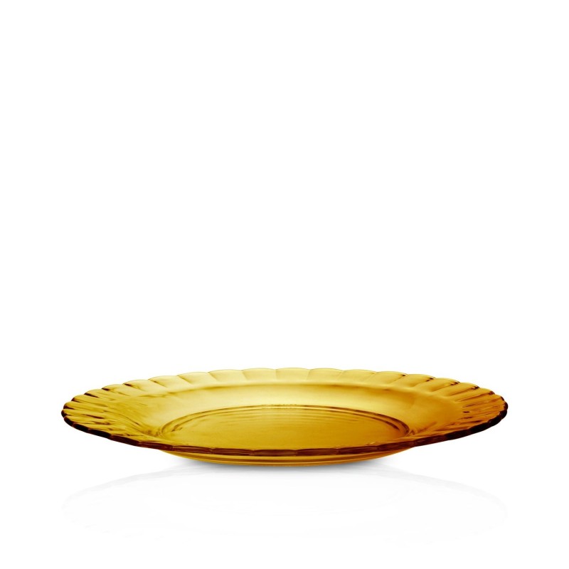 Sekli lėkštė PICARDIE AMBER, Duralex, Oranžinė, ⌀230x(H)20mm