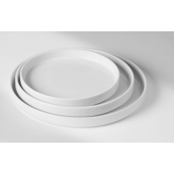 Lėkštė aukštu kraštu Oslo, HENDI, Oslo, Balta, ⌀280x(H)28mm