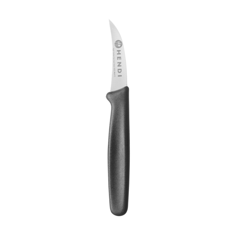 Peilis 158mm juoda rankena (valymo)