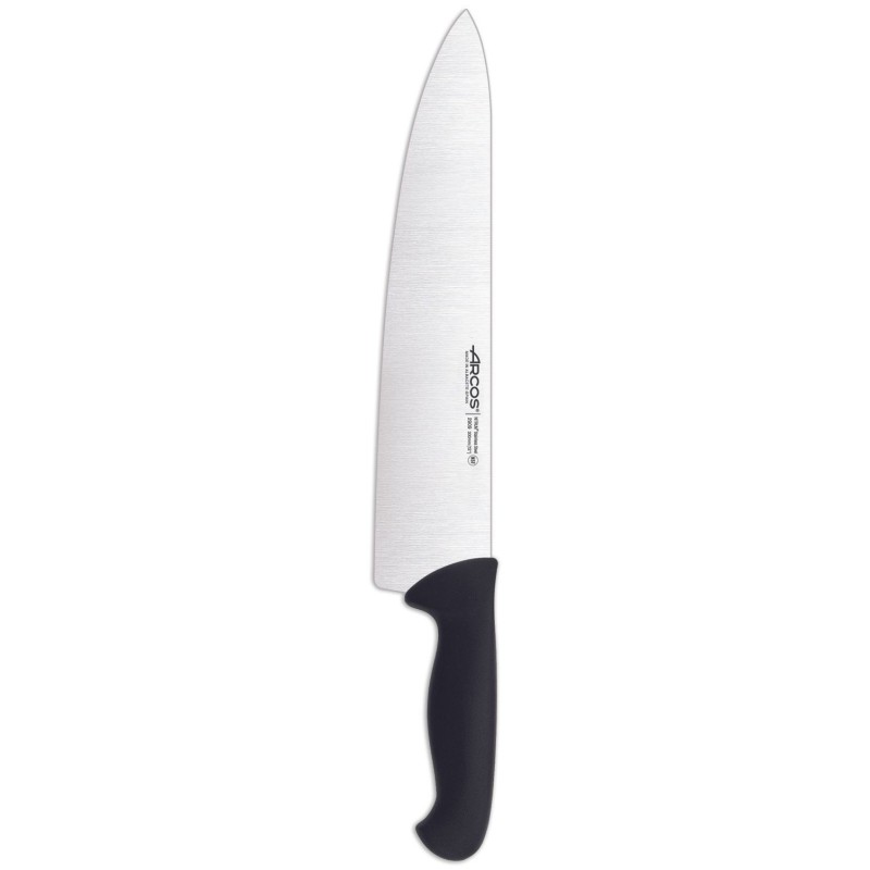 Virėjų peilis plačiais ašmenimis, 2900 serija, Arcos, Juodas, (L)435mm