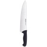 Virėjų peilis plačiais ašmenimis, 2900 serija, Arcos, Juodas, (L)435mm