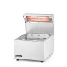 Prancūziškų bulvyčių šildytuvas, HENDI, GN 1/2, 230V/400W, 357x267x(H)376mm