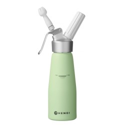 Grietinėlės plakiklis, HENDI, 0,5L, Pastelinė žalia, ⌀80x(H)260mm