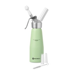 Grietinėlės plakiklis, HENDI, 0,5L, Pastelinė žalia, ⌀80x(H)260mm