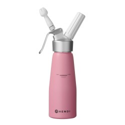 Grietinėlės plakiklis, HENDI, 0,5L, Pastelinė rožinė, ⌀80x(H)260mm