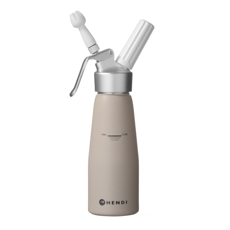 Grietinėlės plakiklis, HENDI, 0,5L, Taupe, ⌀80x(H)260mm