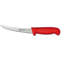 Peilis 150mm raudona rankena