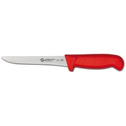 Peilis 160mm raudona rankena