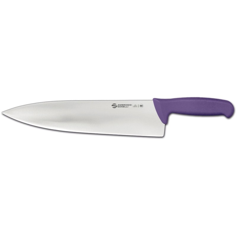 Supra Colore mėsininkų peilis, Ambrogio Sanelli, Violetinė, (L)450mm