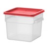 Maisto indas su matavimo skalė, HENDI, 5,7L, 235x235x(H)180mm