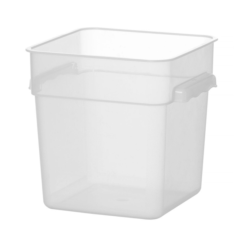 Maisto indas su matavimo skalė, HENDI, 7,6L, 235x235x(H)230mm