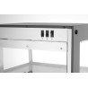 Šildoma vitrina su 3 lentynom, HENDI, Juodas, 230V/500W, 472x447x(H)775mm