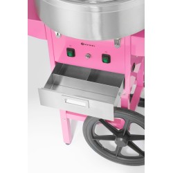 Cukraus vatos aparatas, HENDI, Pastelinė rožinė, 230V/1130W, 948x520x(H)914mm