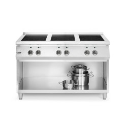 Indukcinė viryklė 6 kaitviečių, HENDI, 400V/25500W, 1200x700x(H)890mm