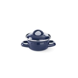 Sriubų ir padažų puodas su dangčiu, HENDI, 0,3L, Mėlynas, ⌀115x(H)90mm