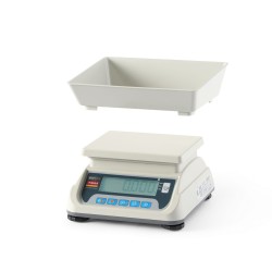 Parduotuvių svarstyklės su LCD ekranu su RS232 prievadu ir legalizaciją, ECO+ serija, TEM, 255x264x(H)189mm