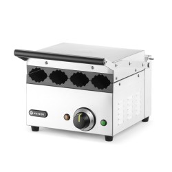 Kontaktinis grilis dešrainiams ir lavašams, HENDI, 230V/1800W, 385x285x(H)254mm