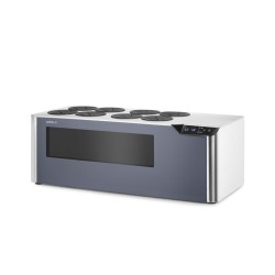 Antstalinis vyno šaldytuvas, 2 zonų, Arktic, Juodas, 230V/60W, 350x800x(H)293mm