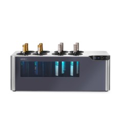 Antstalinis vyno šaldytuvas, 2 zonų, Arktic, Juodas, 230V/60W, 350x800x(H)293mm