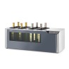 Antstalinis vyno šaldytuvas, 2 zonų, Arktic, Juodas, 230V/60W, 350x800x(H)293mm