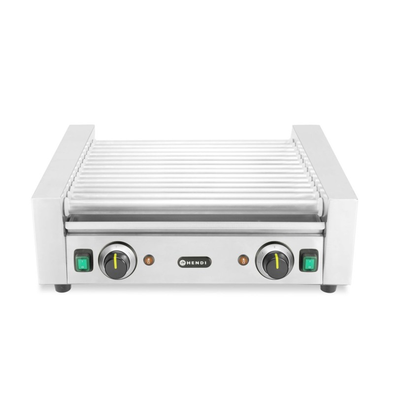 Dešrelių kepimo grilis – 2 zonų, HENDI, 230V/1230W, 566x640x(H)192mm