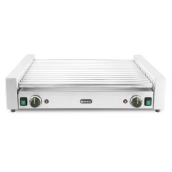 Dešrelių kepimo grilis XL – 2 zonų, HENDI, Sidabro, 230V/2000W, 732x590x(H)168mm, rettangolare