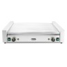 Dešrelių kepimo grilis XL – 2 zonų, HENDI, Sidabro, 230V/2000W, 732x590x(H)168mm, rettangolare