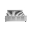 Dešrelių kepimo grilis XL – 2 zonų, HENDI, Sidabro, 230V/2000W, 732x590x(H)168mm, rettangolare