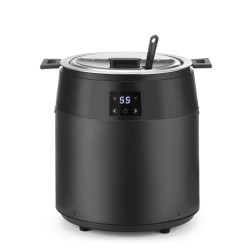 Sriubos marmitas be vandens, 10L, HENDI, 10L, Juodas, 230V/450W, ⌀330x(H)398mm