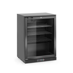 Vienerių durų baro šaldytuvas, Arktic, 105L, Juodas, 230V/120W, 530x600x(H)870mm