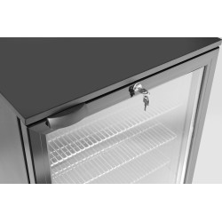 Vienerių durų baro šaldytuvas, Arktic, 105L, Juodas, 230V/120W, 530x600x(H)870mm