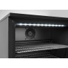 Vienerių durų baro šaldytuvas, Arktic, 86L, Juodas, 230V/120W, 530x500x(H)870mm