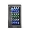 Vienerių durų baro šaldytuvas, Arktic, 86L, Juodas, 230V/120W, 530x500x(H)870mm