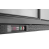 Baro šaldytuvas dvigubomis stumdomomis durimis., Arktic, 158L, Juodas, 230V/160W, 520x900x(H)870mm